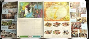 RESTAURANT 7 SMALL HOMES Copenhagen, Denmark ~ c1960s Menu - Picture 1 of 2