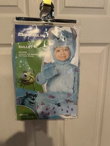 NIP Monster Inc. Sulley Costume Baby Infant Size 12-18 Months Spirit Halloween - Picture 1 of 24