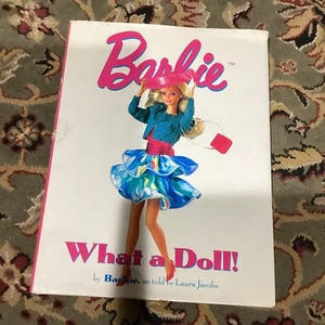 "BARBIE - What a Doll!" by Barbie as told to Laura Jacobs - Hardcover w/ Jacket - Bild 1 von 4
