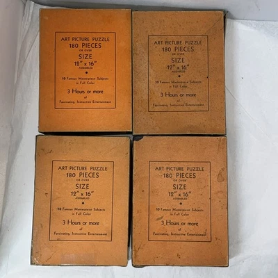 4 художественные картинные головоломки Tuco 180 штук 12x16 Old Mill Rounding The Capes Hathaway - Изображение 1 из 4