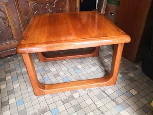 Danish Teak Couchtisch Design Niels Bach mid century 60er Jahre - Bild 1 von 6