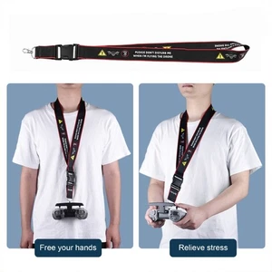 Ergonomic Shoulder Lanyard for Avata 2 Remote Controller Soft Fabric Grip Rope - Picture 1 of 8