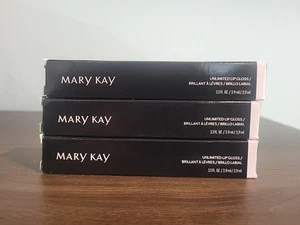 Three Mary Kay Unlimited Lip Gloss Berry Delight NIB 0.13floz/3.9ml - Picture 1 of 6