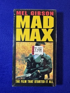 Mad Max VHS Mel Gibson Sealed - Picture 1 of 3