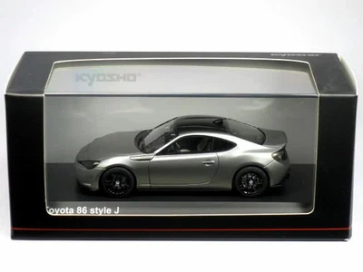 Kyosho 1/43 Toyota 86 ZN6 Style J grigio opaco guida a sinistra LHD KSR43001MG - Immagine 1 di 3