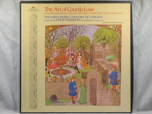 The Art of Courtly Love - Early Music Consort of London - 3LP Box Set SIC-6092 - Picture 1 of 9