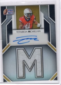 Tetairoa McMillan 2025 Leaf Pro Set Auto Autograph 24/25 - Picture 1 of 2