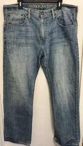 American Eagle Jeans Herren 38 x 32 Blau Relaxed Straight Loose Fit - Bild 1 von 12