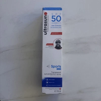 UltraSun Transparent Sun Protection | Sports Spray SPF50 | 150ml Brand New  - Image 1 of 4