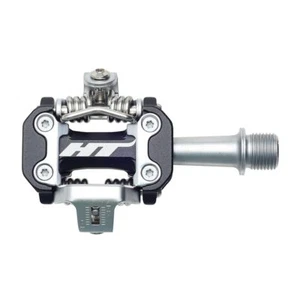 HT Components, M2 Leopard M, Pedals, Body: Aluminum, Spindle: Cr-Mo, 9/16'', Bla - Picture 1 of 1