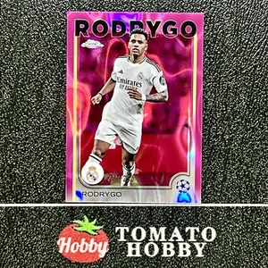 REFRACTOR LAVA ROSA TOPPS CROMO UEFA 2024-25 RODRYGO/250 REAL MADRID - Imagen 1 de 2
