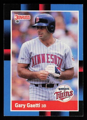 1988 Donruss Gary Gaetti #194  Baseball  Minnesota Twins - Image 1 of 2