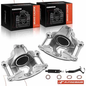 A-Premium 2x Front Brake Caliper for Chevy C10 C20 GMC C1500 Suburban Cadillac - Foto 1 di 10