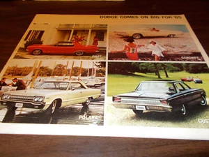 Dodge 1965 32 páginas de lujo catálogo de ventas en color - Imagen 1 de 6