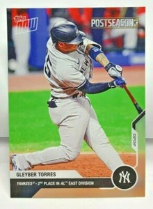 Gleyber Torres 2020 Topps Now Postseason #PS-56 - NEW YORK YANKEES - SP /687