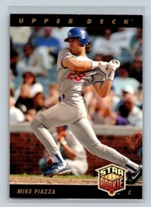 1993 Upper Deck Star Rookie #2 Mike Piazza Los Angeles Dodgers - Imagen 1 de 2