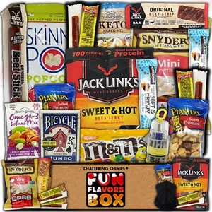 Man Cave Snack Gift Box Variety Pack Snack Care Package - Picture 1 of 8