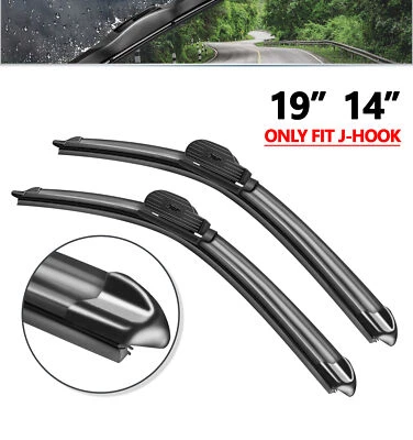 SOCOOL Car Windshield Wiper Blades Fit For Honda S2000 2009-2000 19"+14" 2Pack Foto 1 de 4