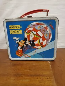 Disney On Parade Aladdin Metall Brotdose Walt Disney Productions 70er Jahre ohne Thermoskanne - Bild 1 von 7