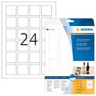 HERMA 9642 QR-Code Etiketten A4 40x40mm quadratisch Papier matt 600 Stck wei