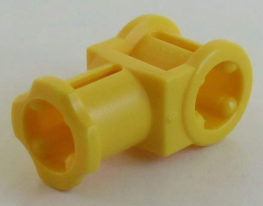 LEGO Technic - Winkel - Achs Verbinder / Connector (8 Stück), gelb # 32039 - Bild 1 von 1