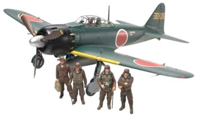 Tamiya 1/48 No.103 Japanese Navy Mitsubishi A6M Zero Type 52/Type 52A F/S Japan - Immagine 1 di 4