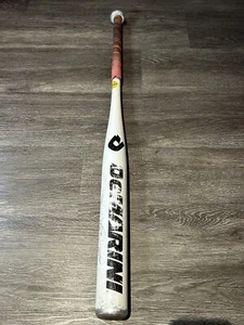 DeMarini Bruiser 34" 26 oz einwandiger Softballschläger weiß Dx1 Legierung - Bild 1 von 9