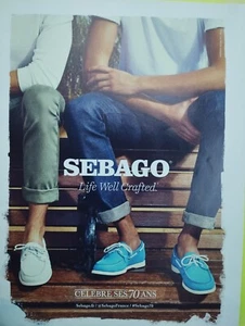 Pubblicità stampa vintage SEBAGO!! " Scarpe buone " - Foto 1 di 1