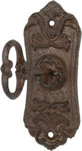UX1005 Skeleton Key Cast Iron Coat Wall Hook and Key Rack - Picture 1 of 12