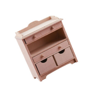 Miniature Wooden Cabinet Wooden Drawer Cabinet Miniature Cupboard