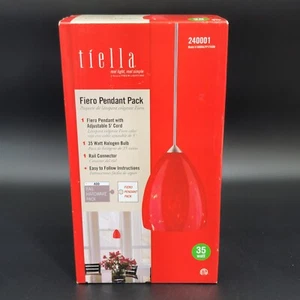 Tech Lighting TIELLA  FIERO PENDANT Pack Light 240001 800RALPP1FIEAN - Picture 1 of 3