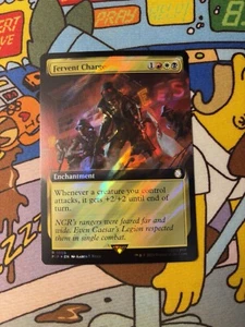 MTG Fallout - Fervent Charge - Extended Art Surge Foil - Rare - 1005 - NM - Bild 1 von 2