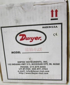DWYER  603A-4-LCD      Differential Pressure Transmitter - Picture 1 of 1