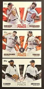 3 CARD LOT 2023 TOPPS SERIES 1 BASEBALL ONE -TWO PUNCH INSERT # 12P - 4 13 18 - Picture 1 of 2