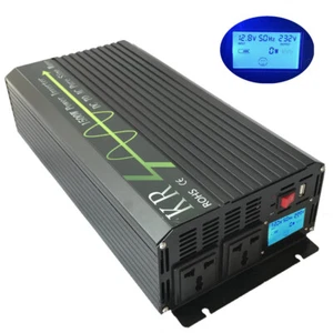 Solar Power Inverter 1500W 12V to 230V 50HZ Off Grid Pure Sine Wave Converter - Picture 1 of 10