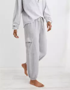 Jogger cargo ligero holgado gris para mujer AERIE talla extra grande - Imagen 1 de 7