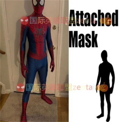 The Amazing Spider-man 2 Disfraz Cosplay Mono Body Adulto/Niño ZentaiTight Foto 1 de 4