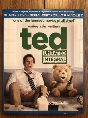 Ted (Blu-ray Disc/DVD - 2012, Unrated, Canadian) - Image 1 of 4