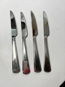 Cambridge NEVADA Stainless Flatware Replacement Dinner Knife Lot of 4 9" - Picture 1 of 2