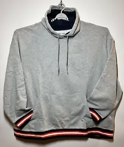 Men's Big & Tall Fleece Hoodie Sweatshirt - Original Use Gray 5XL - Picture 1 of 3
