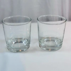 Anchor Hocking Old Fashioned Clear Rocks Glasses - Set Of 2 Bar Bourbon Glasses - Picture 1 of 6