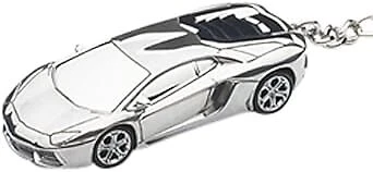 Aluminum Key Chain Lamborghini Aventador 1/87 Scale Miniature Car 41605 AUTOart - Image 1 of 4