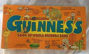 The Guinness Book Of World Records Board Game Parker Bros French & English 1979 - Picture 1 of 14