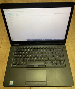 Dell Latitude 5480 P72G 14'' 256GB SSD, i5-7200U, 2.5GHz, 12GB RAM - Picture 1 of 15