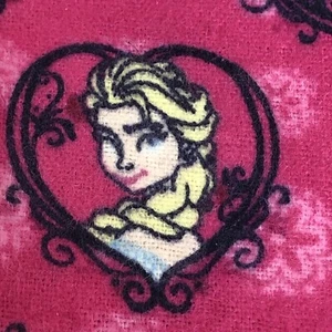 Disney Flannel For Springs Creative Prod.  CP5 1873. Sisters Set. Heart Flannel - Picture 1 of 12