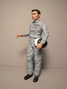 1/18 FIGUR JIM CLARK IMMENSE VROOM BEMALT FÜR SPARK QUARTZO GP REPLICAS - Bild 1 von 6
