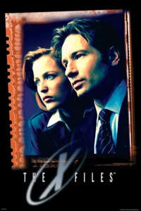 THE X FILES 24x36 POSTER CLASSIC TELEVISION DAVID DUCHOVNY FOX TV SERIES GIFT!!! - Picture 1 of 1