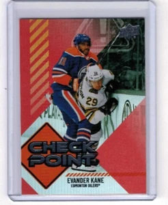 2024-25 Upper Deck Evander Kane Check Point Red #'ed 13/99 (CP-7) - Bild 1 von 1