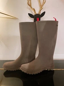 Gosch Sylt Damen Gummistiefel Wasserdicht Braun Kautschuk Gr. 37 NEU - Bild 1 von 7