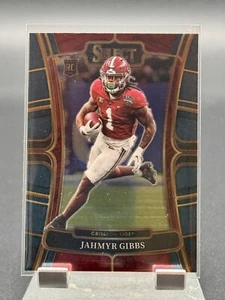 2023 Panini -Select Draft Picks Football RC Rookie Jahmyr Gibbs #10 Crimson Tide - Picture 1 of 2